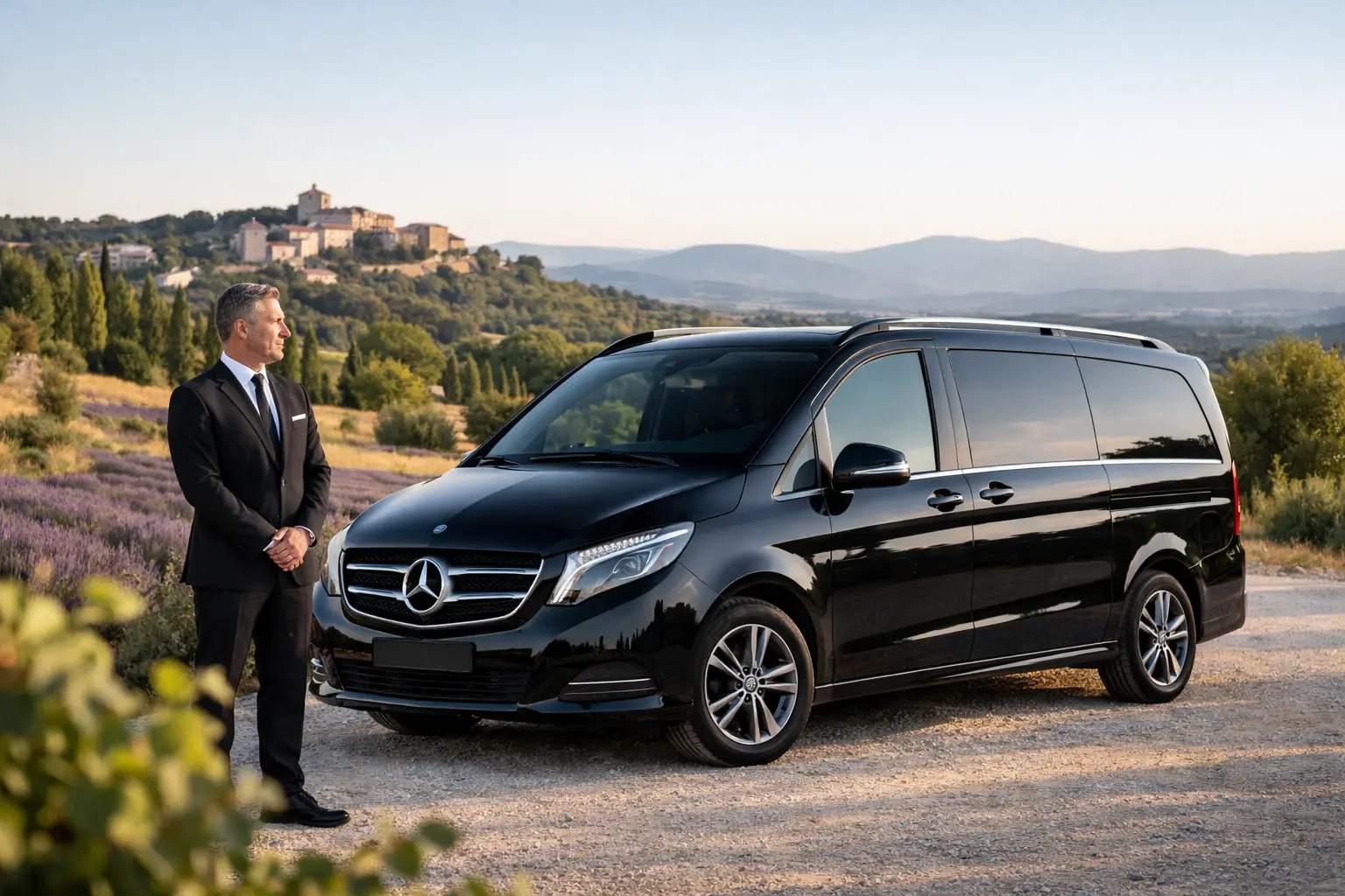 Transport corporate avec chauffeur en Provence
